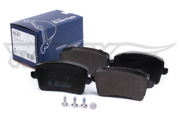 TOMEX TOM1581 fékbetét készlet, tárcsafék